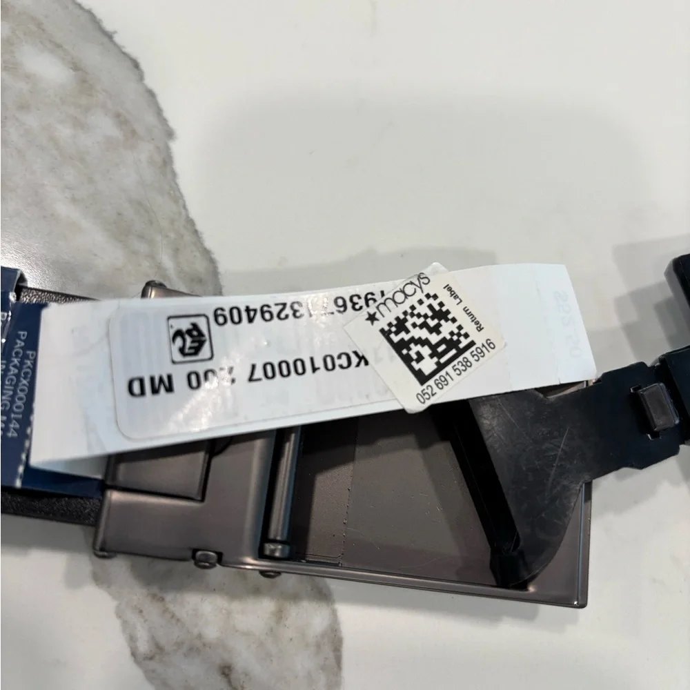 NWT Kenneth Cole reaction‎ Black/ Brown reversible belt size(M) 34/36